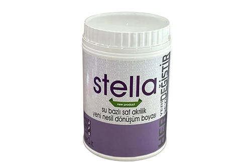 STELLA SU BAZLI AKRİLİK SİYAH 1000 ML 